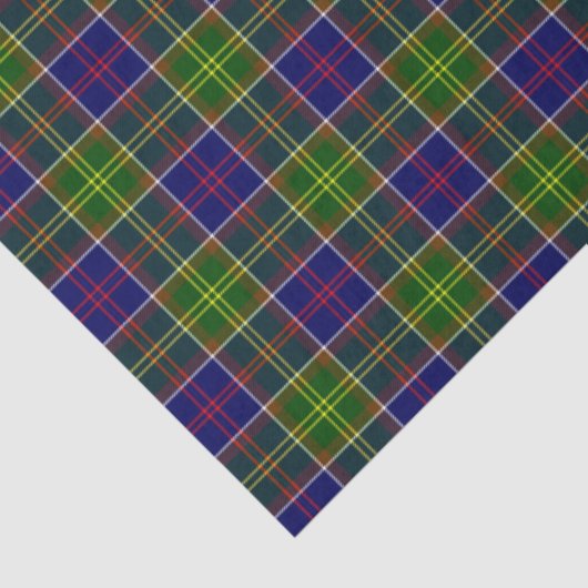 Scotland Ayrshire District Tartan Tissuepapier (Detail)
