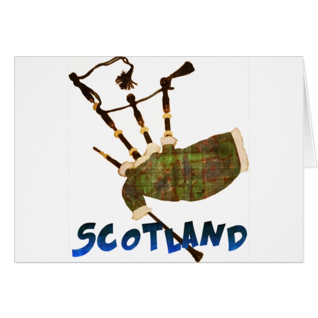 Scotland Bagpipes (Voorkant Horizontaal)
