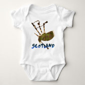 Scotland Bagpipes Romper (Voorkant)