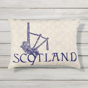 Scotland Bagpipes, Scottish Design Buitenkussen
