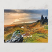 Scotland, beautiful mountain landscape postcard briefkaart (Voorkant)