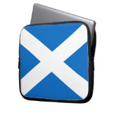 Scotland Bold Flag Graphic Laptop Sleeve (Voorkant Links)