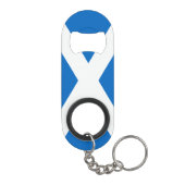 Scotland Bold Flag Graphic Sleutelhanger Flessenopener (Achterkant)