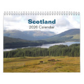 Scotland Calendar 2026 Kalender (Hoes)