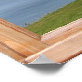 Scotland Castle, Sky and Ocean Uitzicht vanuit een Poster (Hoek)