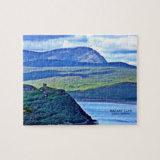 Scotland Castle Varrich MacKay Clan Jigzaag Puzzle Legpuzzel