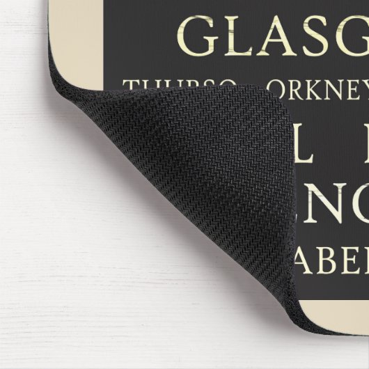 Scotland Cities Mousepad Muismat (Hoek)