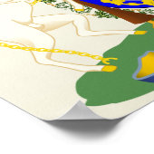 Scotland Coat of Arms detail Poster (Hoek)