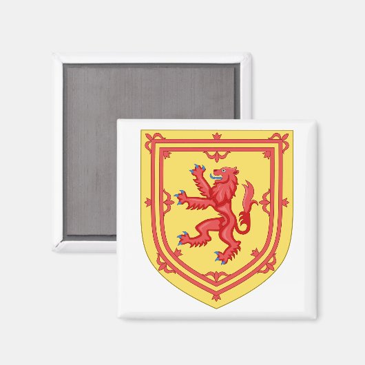 Scotland Coat of Arms Magneet (Voorkant / Achterkant)