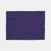 Scotland Corporate Tartan Fleece Deken (Voorkant (Horizontaal))
