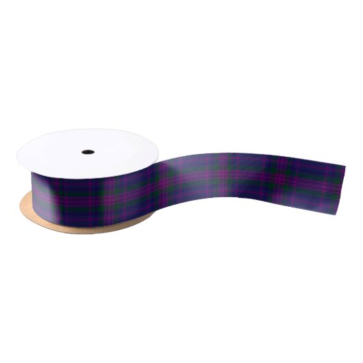 Scotland Corporate Tartan Satijnen Lint (Spoel)