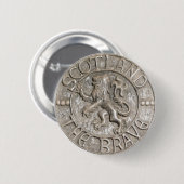 SCOTLAND DE BRAVE RONDE BUTTON 5,7 CM (Voorkant /achterkant)