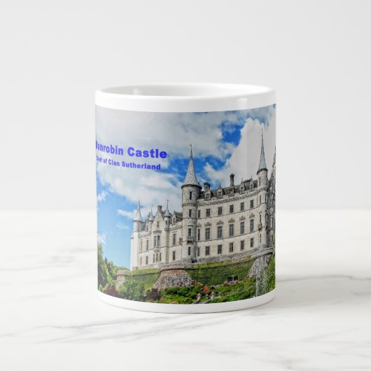 Scotland Dunrobin Castle Seat of Clan Sutherland Grote Koffiekop (Voorkant)