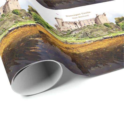 Scotland Dunvegan Castle - MacLeod Clan Cadeaupapier (Rol Hoek)