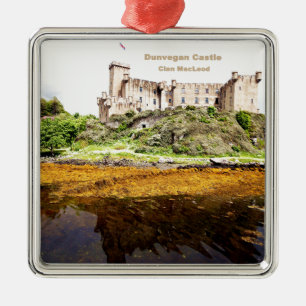 Scotland Dunvegan Castle - MacLeod Clan Metalen Ornament