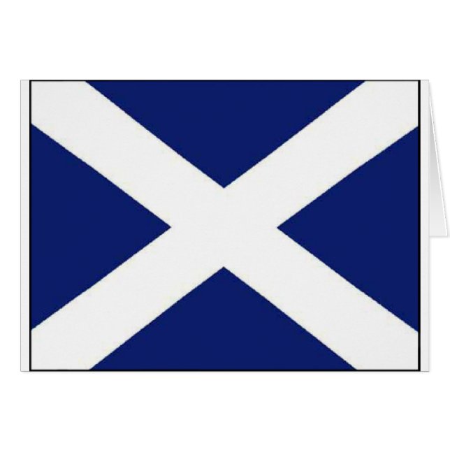 SCOTLAND FLAG (Voorkant Horizontaal)