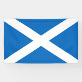 Scotland flag Banner (Horizontaal)