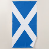 Scotland flag Beach Towel Strandlaken (Voorkant)