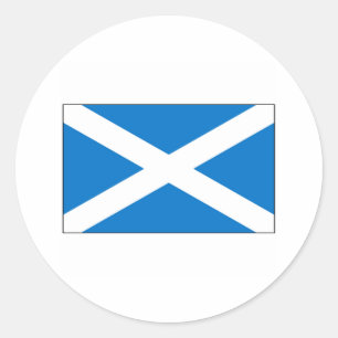 Scotland FLAG International Ronde Sticker