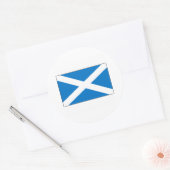Scotland FLAG International Ronde Sticker (Envelop)
