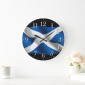SCOTLAND Flag Proud Scots Patriottic Wall Clock Grote Klok (Huis)