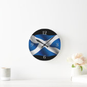 SCOTLAND Flag Proud Scots Patriottic Wall Clock Ronde Klok (Huis)