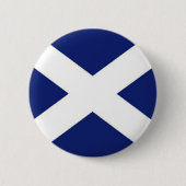 SCOTLAND FLAG RONDE BUTTON 5,7 CM (Voorkant)