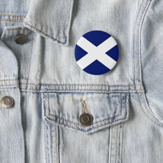 SCOTLAND FLAG RONDE BUTTON 5,7 CM (In situ)