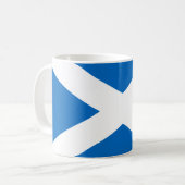 Scotland Flag Saltire Koffiemok (Voorkant links)