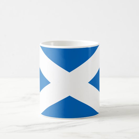 Scotland Flag Saltire Koffiemok (Center)