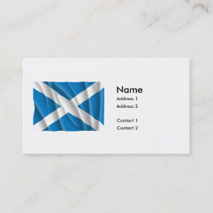 SCOTLAND FLAG VISITEKAARTJE