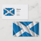 SCOTLAND FLAG VISITEKAARTJE (Voorkant / Achterkant)