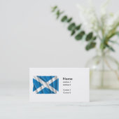 SCOTLAND FLAG VISITEKAARTJE (Staand voorkant)