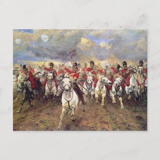 Scotland for Ever (Cavalry Officers) (Militair) Briefkaart (Voorkant)