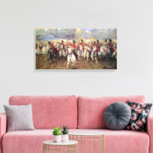 Scotland for Ever (Cavalry Officers) (Militair) Canvas Afdruk (Insitu (Woonkamer))