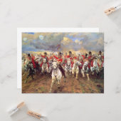 Scotland for Ever (Cavalry Officers) (Militair) Kaart (Voorkant / Achterkant in situ)