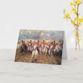 Scotland for Ever (Cavalry Officers) (Militair) Kaart (Gele Bloem)