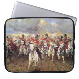 Scotland for Ever (Cavalry Officers) (Militair) Laptop Sleeve