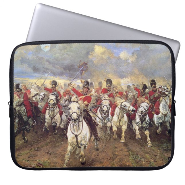 Scotland for Ever (Cavalry Officers) (Militair) Laptop Sleeve (Voorkant)
