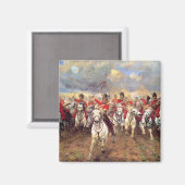 Scotland for Ever (Cavalry Officers) (Militair) Magneet (Voorkant / Achterkant)