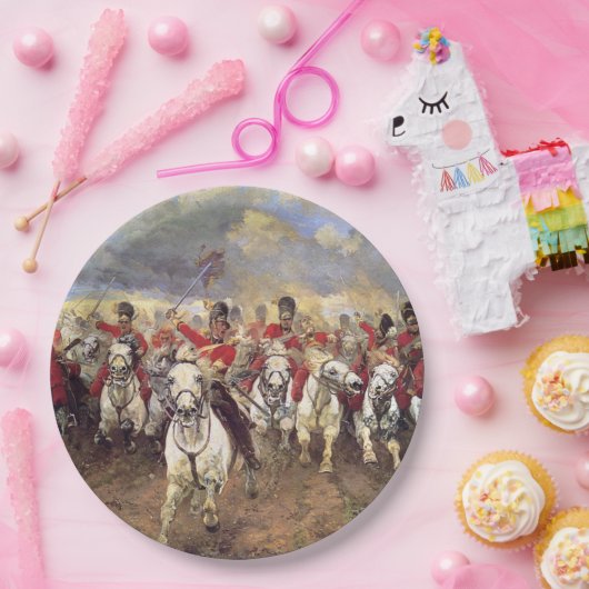 Scotland for Ever (Cavalry Officers) (Militair) Papieren Bordje (Feest)