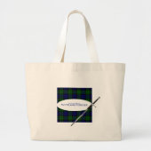 Scotland Forever Alba gu bràth Grote Tote Bag (Voorkant)