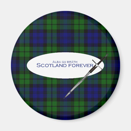 Scotland Forever Alba gu bràth Magneet (Voorkant)