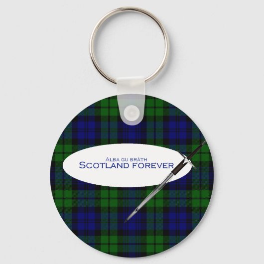 Scotland Forever Alba gu bràth Sleutelhanger (Voorkant)