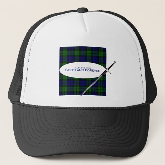 Scotland Forever Alba gu bràth Trucker Pet (Voorkant)