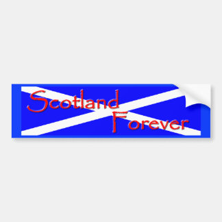 Scotland Forever Bumpersticker