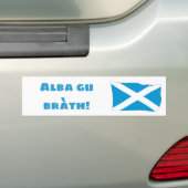 Scotland Forever Bumpersticker (Op auto)