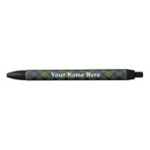 Scotland Forever Campbell Tartan Zwarte Inkt Pen (Voorkant)