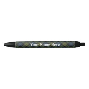 Scotland Forever Campbell Tartan Zwarte Inkt Pen