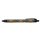 Scotland Forever Clan Buchanan Tartan Zwarte Inkt Pen (Bovenkant)